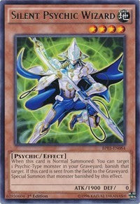 Silent Psychic Wizard [BP03-EN084] Rare | Exor Games Bridgewater