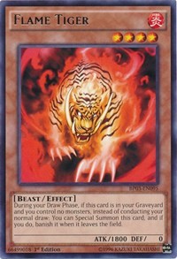 Flame Tiger [BP03-EN095] Rare | Exor Games Bridgewater