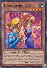 Toon Gemini Elf (Shatterfoil) [BP03-EN014] Rare | Exor Games Bridgewater