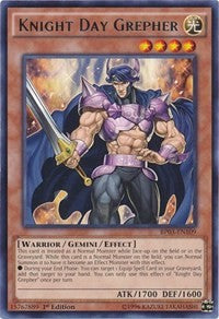 Knight Day Grepher [BP03-EN109] Rare | Exor Games Bridgewater