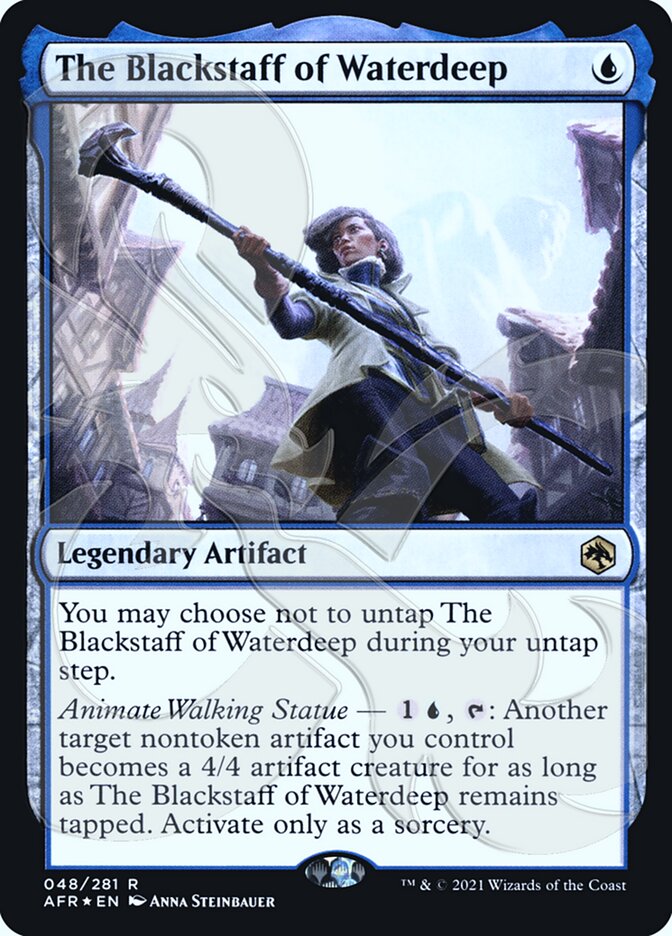 The Blackstaff of Waterdeep (Ampersand Promo) [Dungeons & Dragons: Adventures in the Forgotten Realms Promos] | Exor Games Bridgewater