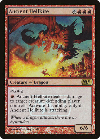 Ancient Hellkite [Magic 2011 Promos] | Exor Games Bridgewater