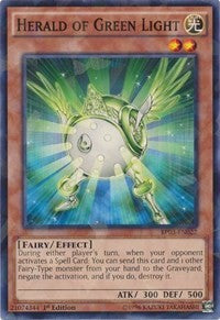 Herald of Green Light (Shatterfoil) [BP03-EN022] Common | Exor Games Bridgewater