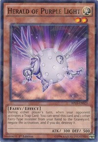 Herald of Purple Light (Shatterfoil) [BP03-EN023] Shatterfoil Rare | Exor Games Bridgewater