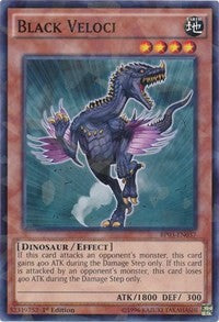 Black Veloci (Shatterfoil) [BP03-EN037] Rare | Exor Games Bridgewater