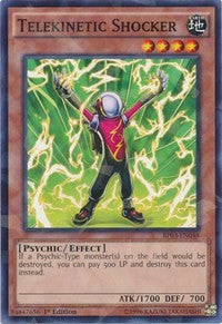 Telekinetic Shocker (Shatterfoil) [BP03-EN048] Rare | Exor Games Bridgewater