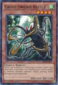 Cross-Sword Beetle (Shatterfoil) [BP03-EN053] Rare | Exor Games Bridgewater