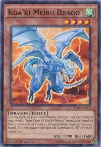 Koa'ki Meiru Drago (Shatterfoil) [BP03-EN057] Rare | Exor Games Bridgewater