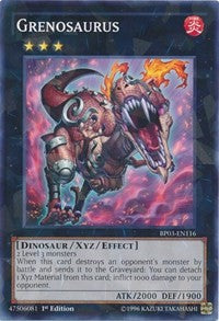 Grenosaurus (Shatterfoil) [BP03-EN116] Rare | Exor Games Bridgewater