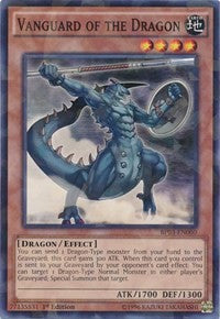 Vanguard of the Dragon (Shatterfoil) [BP03-EN060] Rare | Exor Games Bridgewater