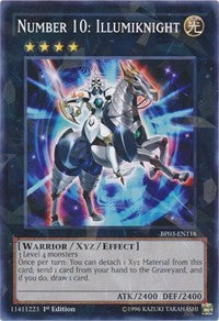 Number 10: Illumiknight (Shatterfoil) [BP03-EN118] Rare | Exor Games Bridgewater