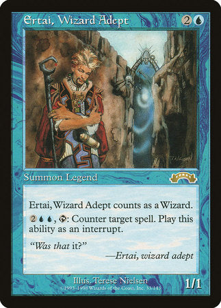 Ertai, Wizard Adept [Exodus] | Exor Games Bridgewater