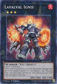 Lavalval Ignis (Shatterfoil) [BP03-EN120] Rare | Exor Games Bridgewater