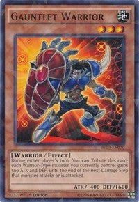 Gauntlet Warrior (Shatterfoil) [BP03-EN070] Common | Exor Games Bridgewater