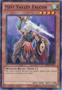 Mist Valley Falcon (Shatterfoil) [BP03-EN074] Rare | Exor Games Bridgewater