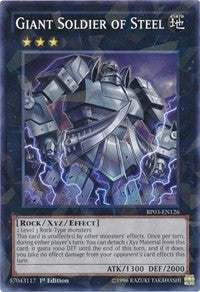 Giant Soldier of Steel (Shatterfoil) [BP03-EN126] Rare | Exor Games Bridgewater