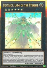 Beatrice, Lady of the Eternal [MAGO-EN035] Gold Rare | Exor Games Bridgewater