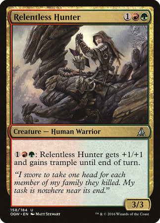 Relentless Hunter [Oath of the Gatewatch] | Exor Games Bridgewater