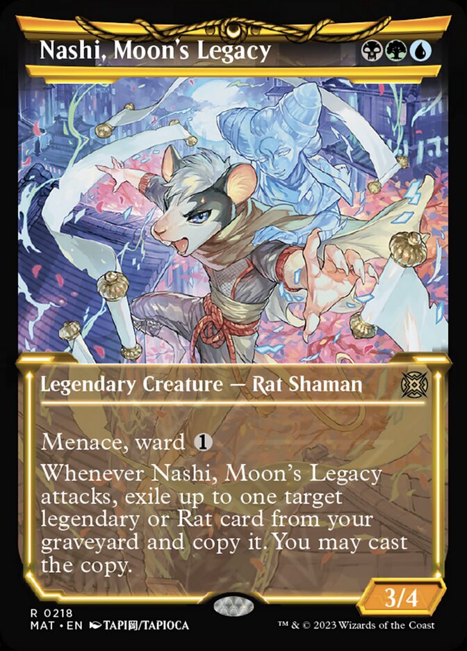 Nashi, Moon's Legacy (Showcase Halo Foil) [March of the Machine: The Aftermath] | Exor Games Bridgewater