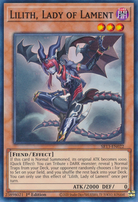 Lilith, Lady of Lament [SR13-EN022] Common | Exor Games Bridgewater