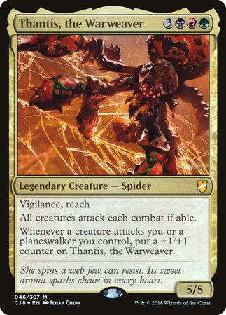 Thantis, the Warweaver [Commander 2018] | Exor Games Bridgewater