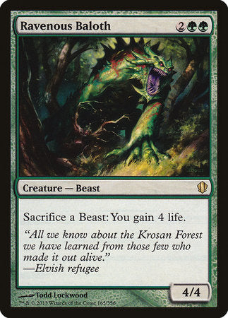 Ravenous Baloth [Commander 2013] | Exor Games Bridgewater