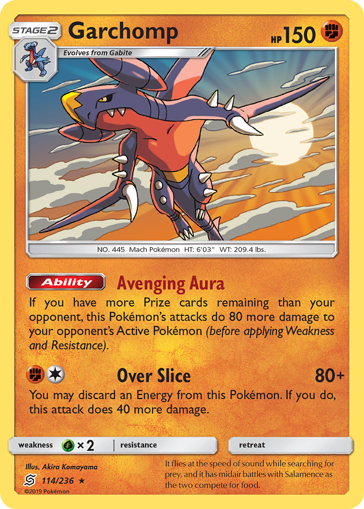 Garchomp (114/236) [Sun & Moon: Unified Minds] | Exor Games Bridgewater