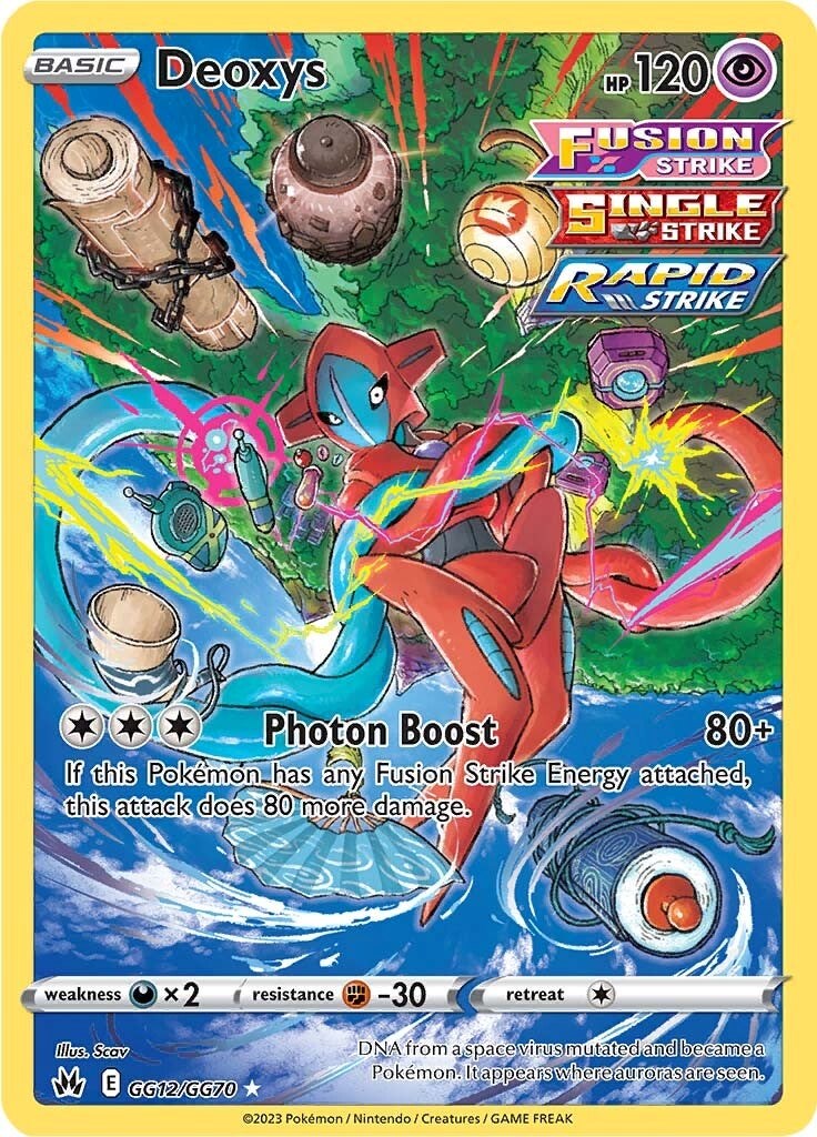 Deoxys (GG12/GG70) [Sword & Shield: Crown Zenith] | Exor Games Bridgewater