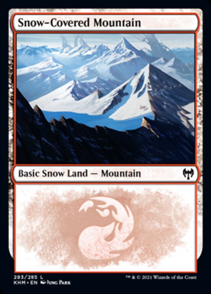 Snow-Covered Mountain (283) [Kaldheim] | Exor Games Bridgewater