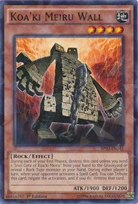 Koa'ki Meiru Wall (Shatterfoil) [BP03-EN081] Rare | Exor Games Bridgewater