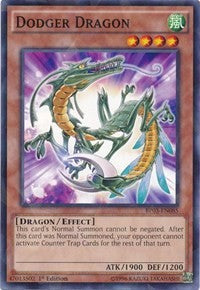 Dodger Dragon (Shatterfoil) [BP03-EN085] Rare | Exor Games Bridgewater