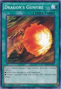 Dragon's Gunfire [BP03-EN141] Common | Exor Games Bridgewater