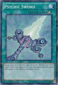 Psychic Sword (Shatterfoil) [BP03-EN163] Common | Exor Games Bridgewater