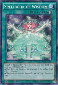 Spellbook of Wisdom (Shatterfoil) [BP03-EN177] Common | Exor Games Bridgewater