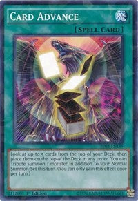 Card Advance (Shatterfoil) [BP03-EN185] Common | Exor Games Bridgewater