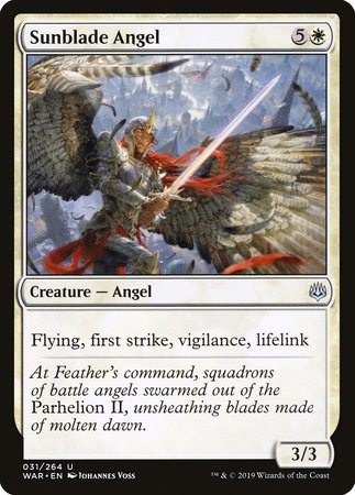 Sunblade Angel [War of the Spark] | Exor Games Bridgewater