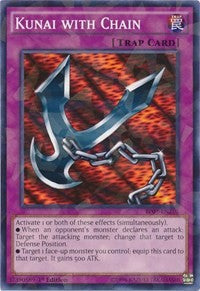 Kunai with Chain (Shatterfoil) [BP03-EN210] Common | Exor Games Bridgewater