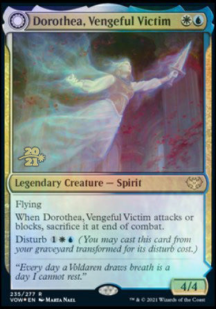 Dorothea, Vengeful Victim // Dorothea's Retribution [Innistrad: Crimson Vow Prerelease Promos] | Exor Games Bridgewater