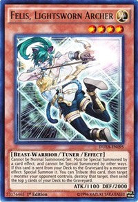 Felis, Lightsworn Archer [DUEA-EN095] Ultra Rare | Exor Games Bridgewater