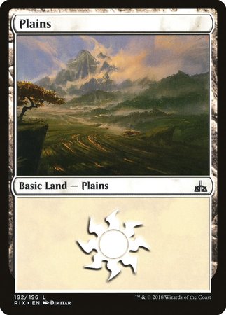 Plains [Rivals of Ixalan] | Exor Games Bridgewater