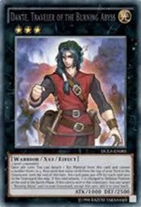 Dante, Traveler of the Burning Abyss [DUEA-EN085] Secret Rare | Exor Games Bridgewater