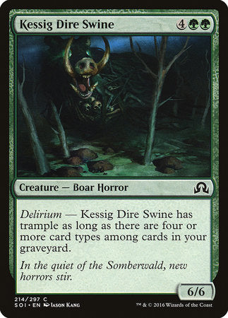 Kessig Dire Swine [Shadows over Innistrad] | Exor Games Bridgewater