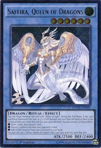 Saffira, Queen of Dragons (UTR) [DUEA-EN050] Ultimate Rare | Exor Games Bridgewater