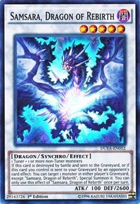 Samsara, Dragon of Rebirth [DUEA-EN052] Super Rare | Exor Games Bridgewater