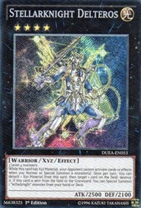 Stellarknight Delteros [DUEA-EN053] Secret Rare | Exor Games Bridgewater