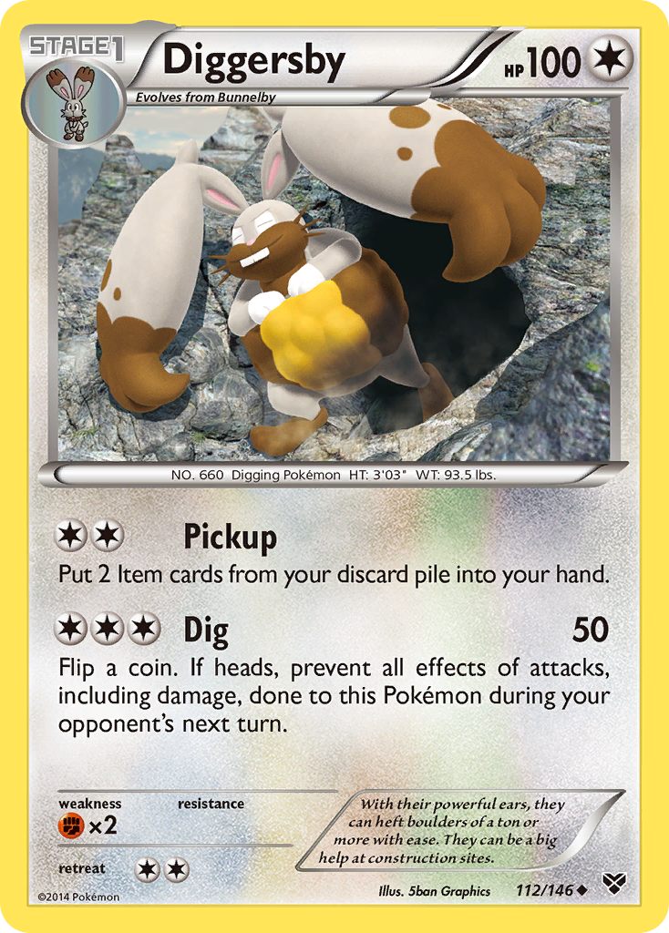 Diggersby (112/146) [XY: Base Set] | Exor Games Bridgewater