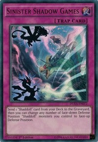 Sinister Shadow Games [DUEA-EN072] Ultra Rare | Exor Games Bridgewater