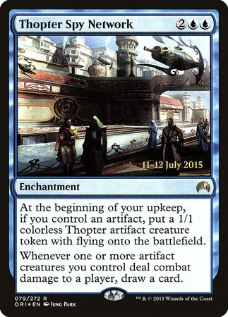 Thopter Spy Network [Magic Origins Promos] | Exor Games Bridgewater