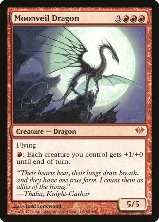 Moonveil Dragon [Dark Ascension] | Exor Games Bridgewater