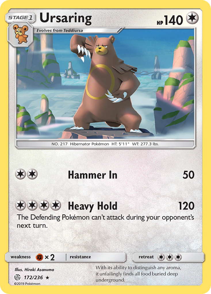 Ursaring (172/236) [Sun & Moon: Cosmic Eclipse] | Exor Games Bridgewater